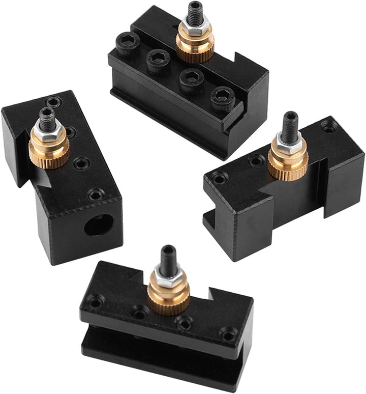 Drehbank-Schnellwechselwerkzeug, Set aus Aluminiumlegierung Schnellwechsel-Mini-Drehwerkzeughalter u