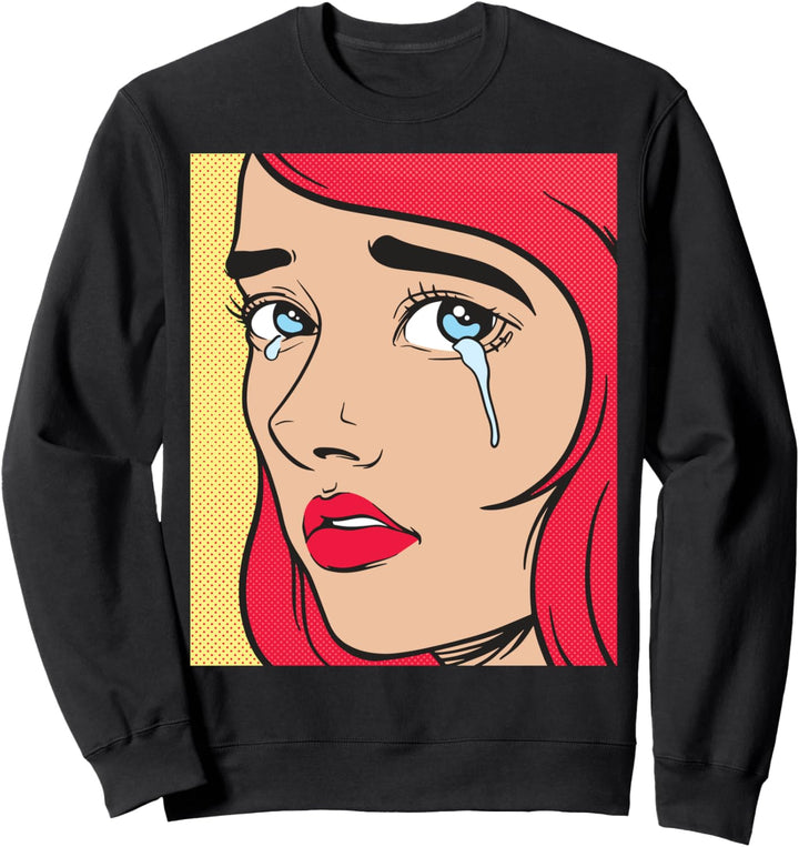 Egirl Aesthetic | Retro Vintage 60s 70s 80s Grunge Pop Art Sweatshirt