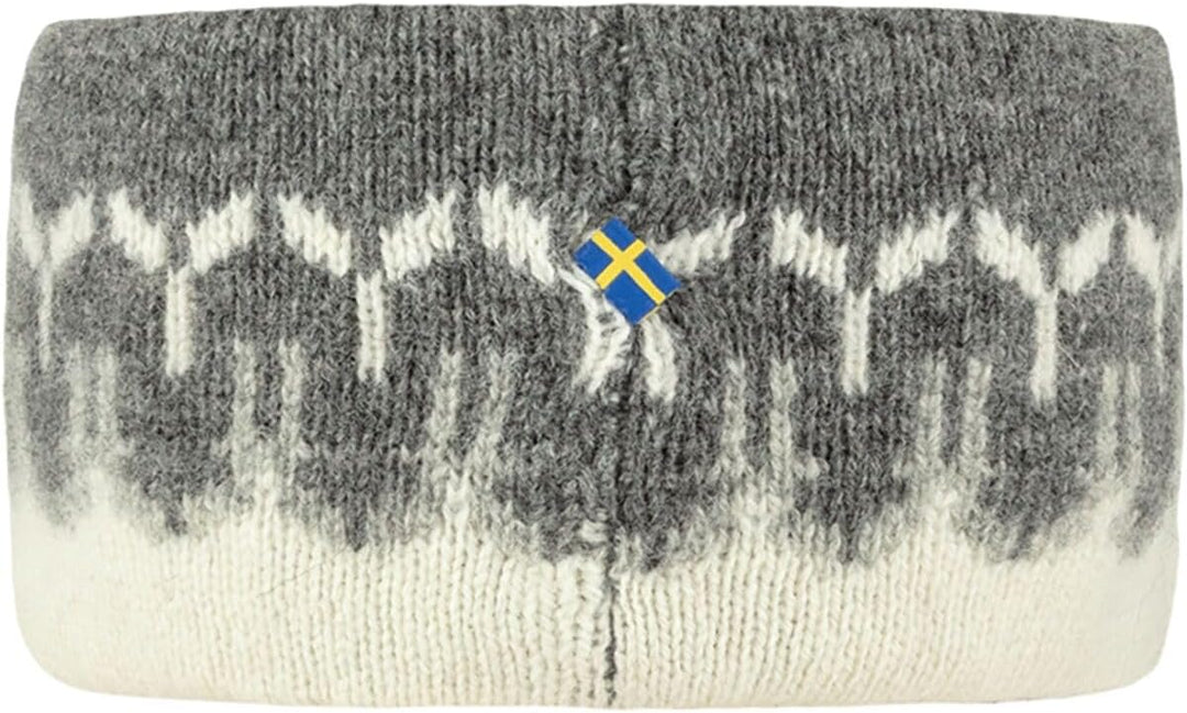 Fjällräven Unisex Övik Path Knit Stirnband, Chalk White/Grey, One Size