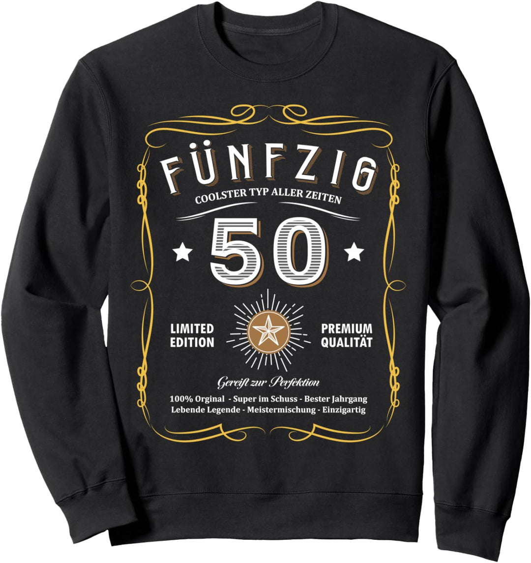 1971 Geburtstag Männer 50 Jahre Lustig 50er 50 Geburtstag Sweatshirt