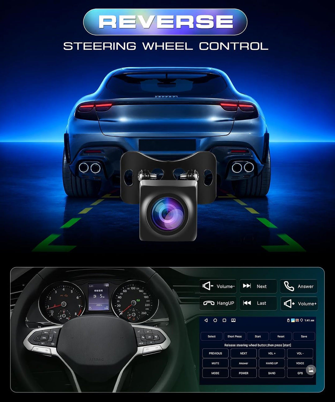 4+64G Autoradio für VW Bora/Polo/Passat B5/Jetta/Golf IV/Peugeot/Skoda mit Carplay/Android Auto, 7 Z