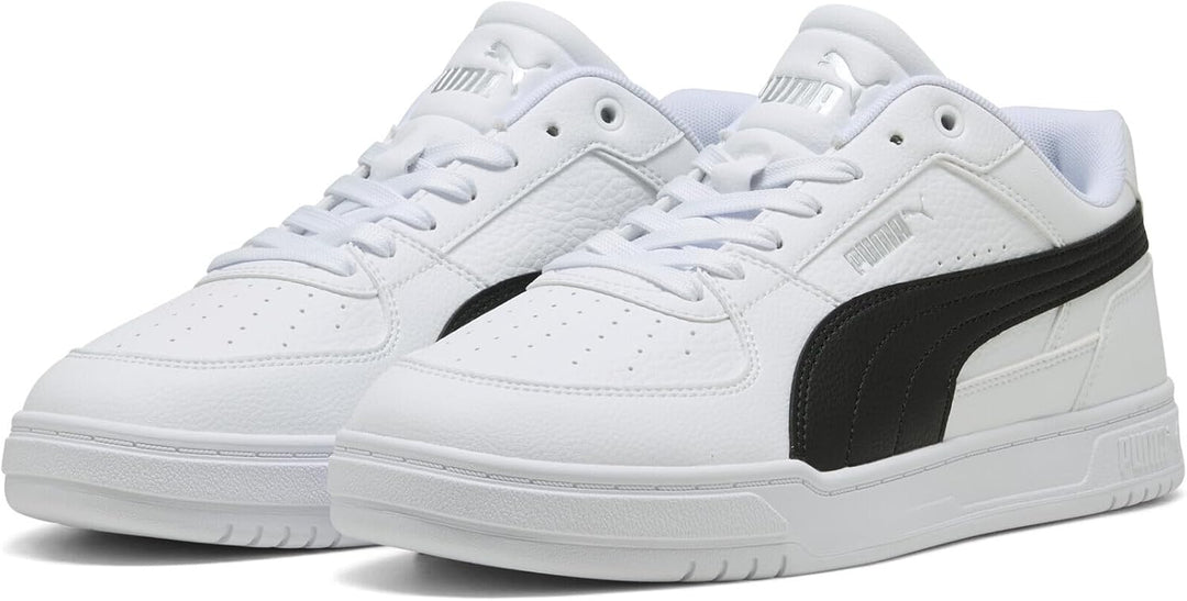 PUMA Unisex Caven IiiSneaker 36 EU Puma Weiss Puma Schwarz Puma Silber, 36 EU Puma Weiss Puma Schwar