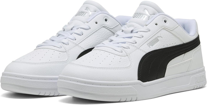 PUMA Unisex Caven IiiSneaker 36 EU Puma Weiss Puma Schwarz Puma Silber, 36 EU Puma Weiss Puma Schwar