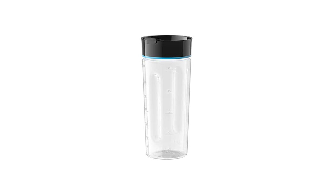 Braun MultiQuick 5 Vario Fit Sportflasche mit Trinkdeckel - Smoothie Becher für unterwegs, spülmasch