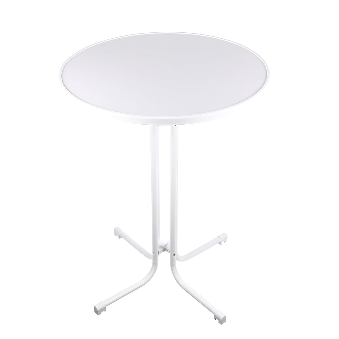 Eigentlich Stehtisch klappbar, Eventtisch Durchmesser 60/80 cm, optionale Husse, Partytisch Höhe 107