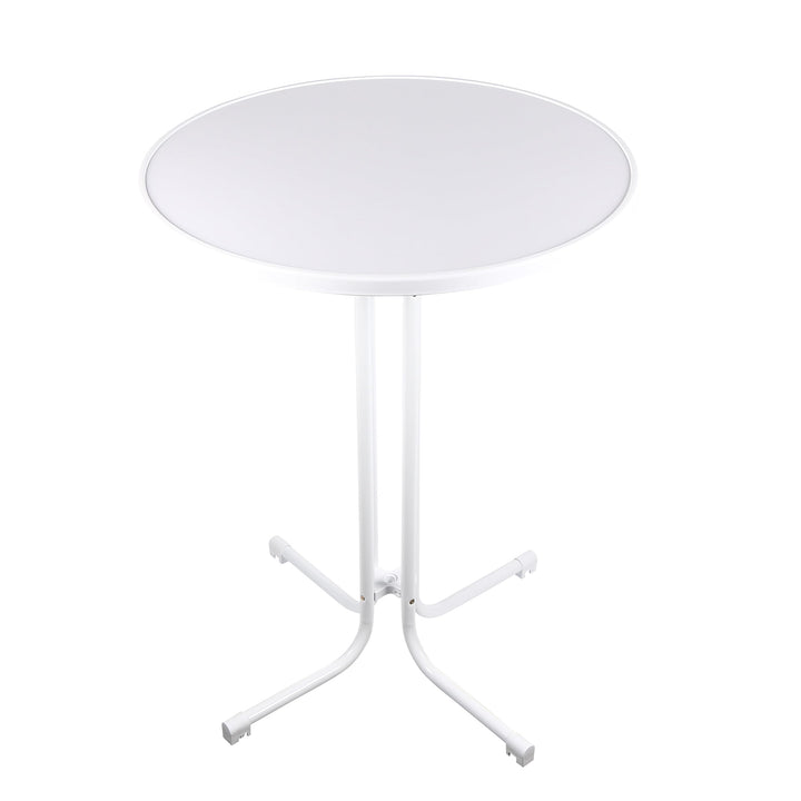 Eigentlich Stehtisch klappbar, Eventtisch Durchmesser 60/80 cm, optionale Husse, Partytisch Höhe 107