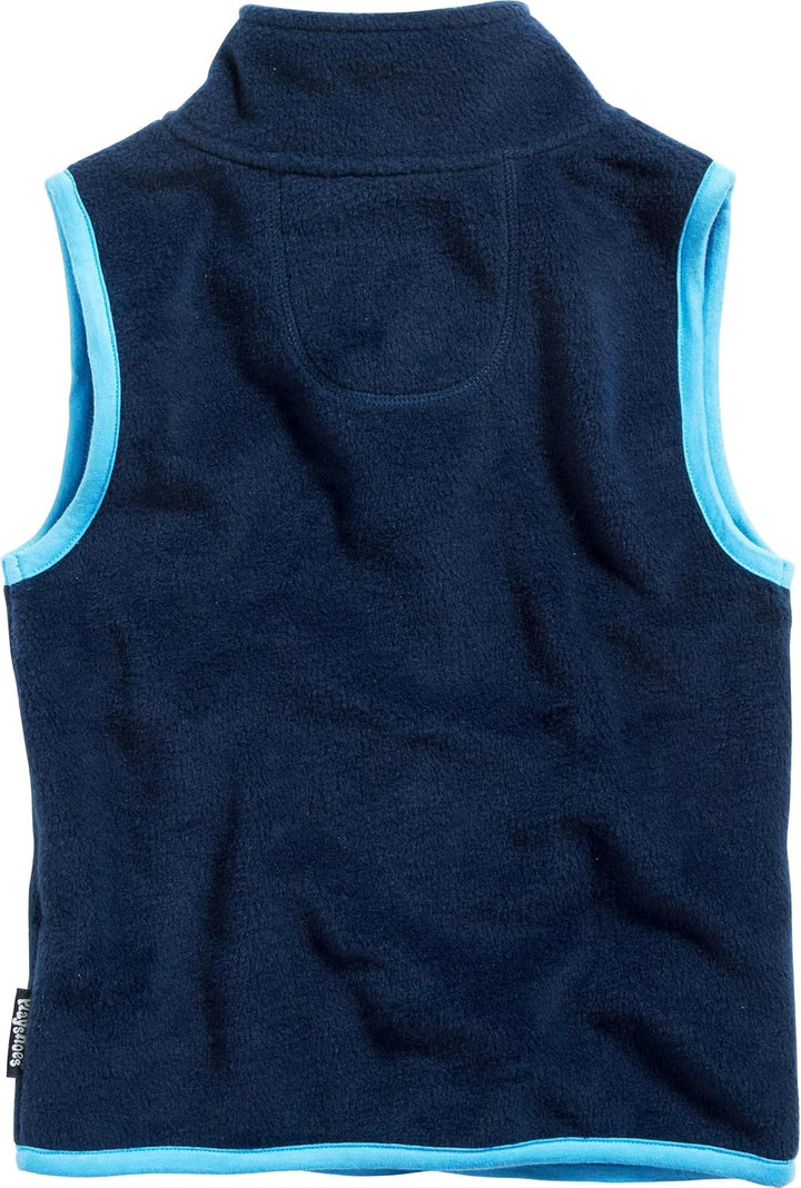 Playshoes Unisex Kinder Fleece Weste Outdoor-Oberteil 74 Marine, 74 Marine