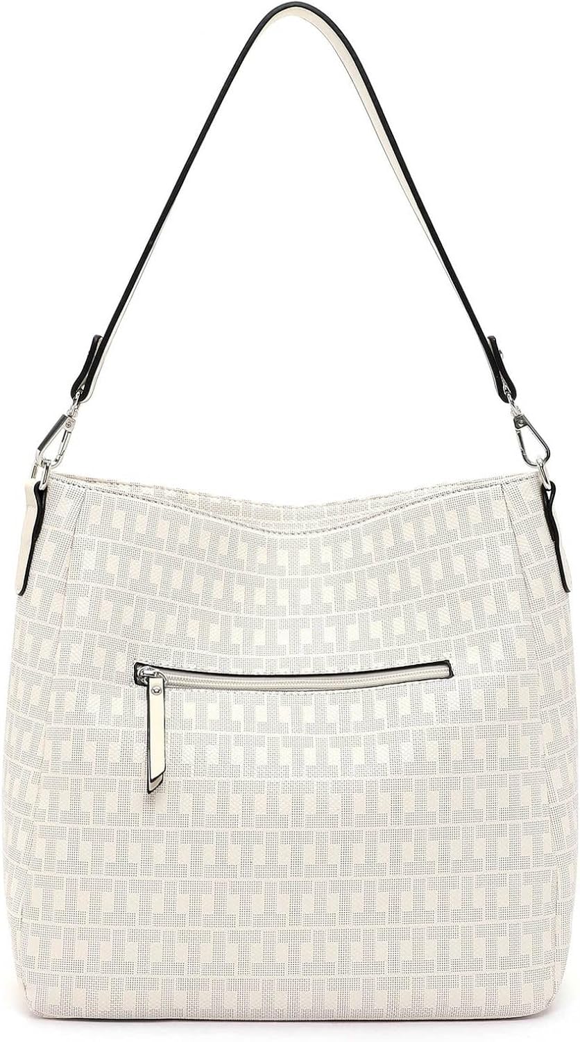 Tamaris Beutel Jody 31985 Damen Handtaschen Ornament Einheitsgrösse Ecru 320, Einheitsgrösse Ecru 32