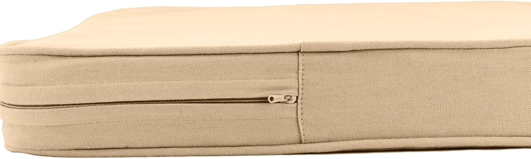 Orthopädisches Sitzkissen Minimalist - 100% Baumwolle mit Kaltschaum-Schaumstoff - Qualitatives Stuh