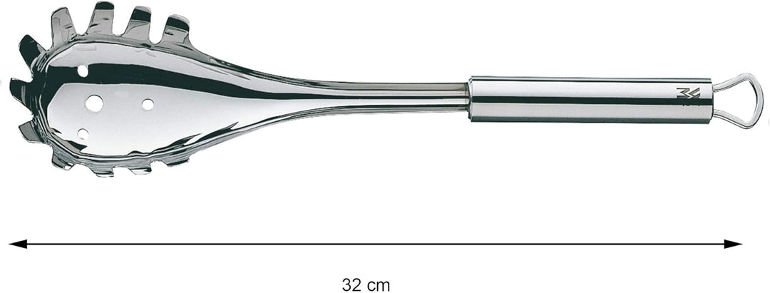 WMF Profi Plus Pfannenwender Kunststoff 32,2 cm, Cromargan Edelstahl teilmattiert, Kunststoffvordert