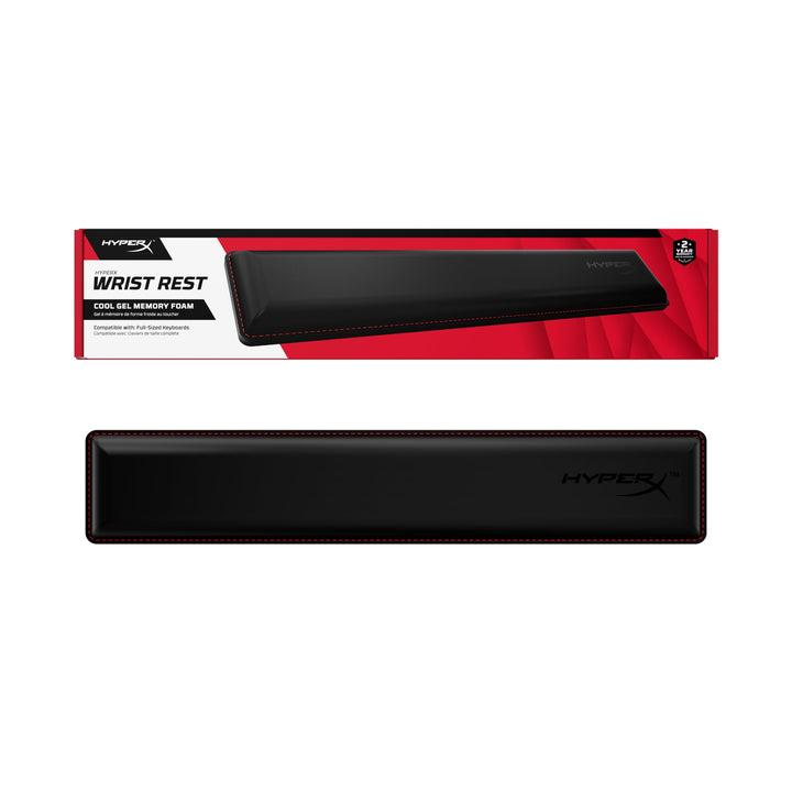 HyperX Ergonomisch, Wrist Rest Pad, Gummi, Schwarz Single, Single