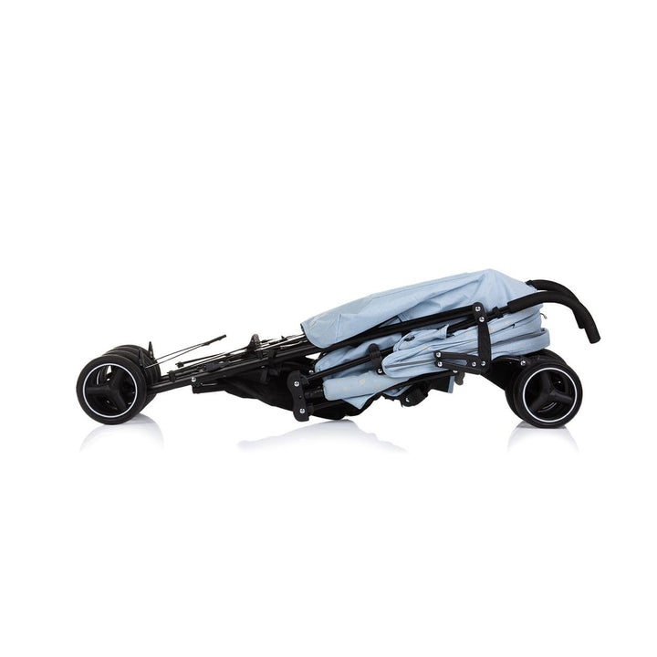 Chipolino Kinderwagen Milano Buggy bis 22 kg, Rückenlehne verstellbar, faltbar blau, blau