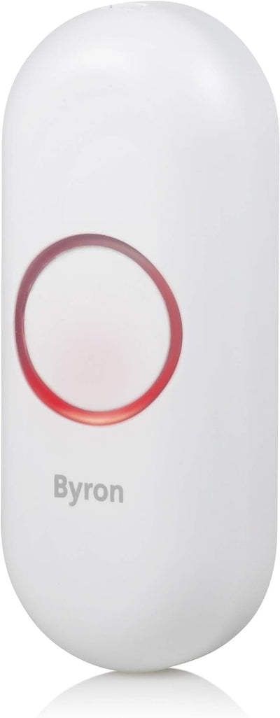 Byron DBY-22316 Funk-Türklingel-Set, 16 Melodien & bis zu 150 m Reichweite, bis zu 6 Klingeln anschl