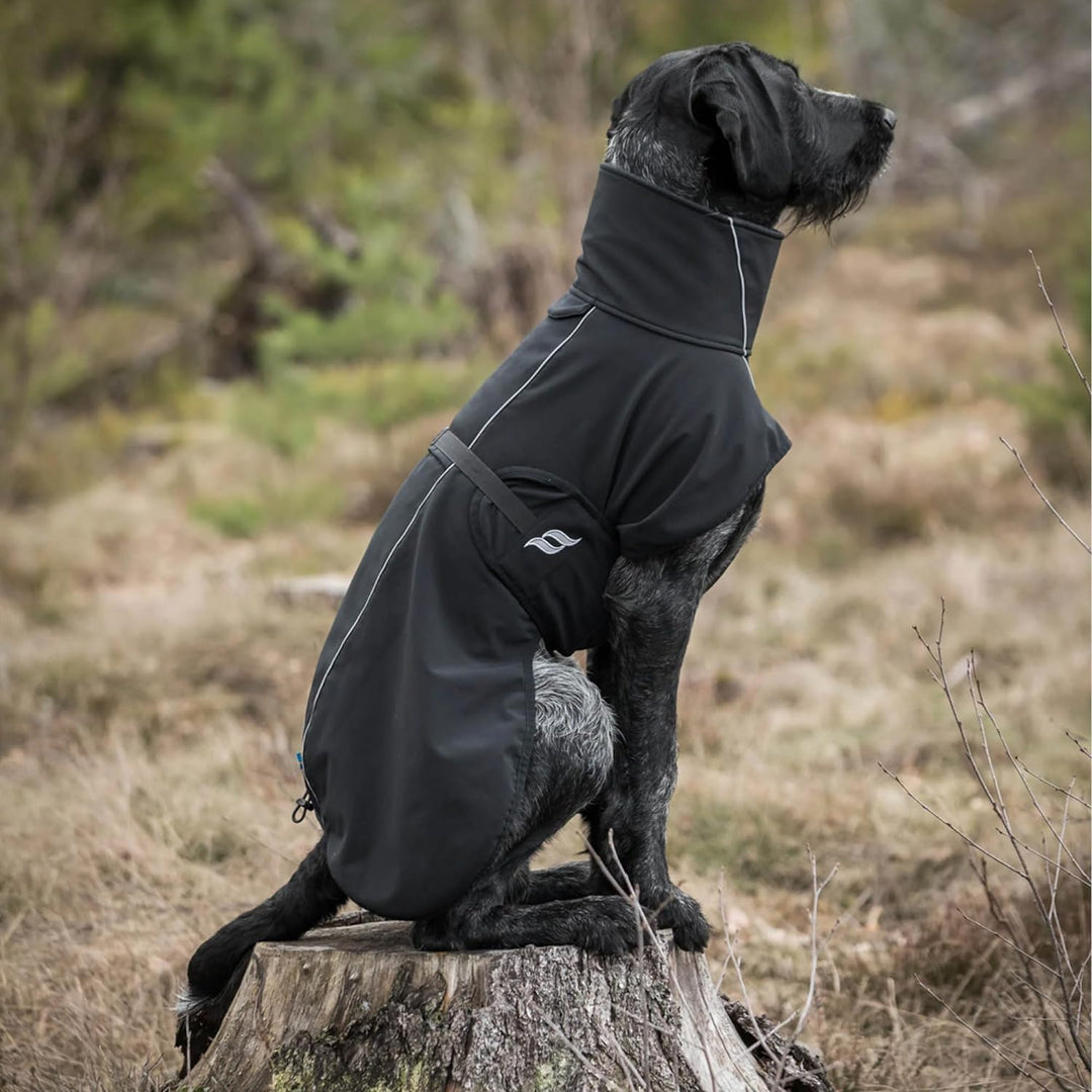 Back on Track Hundemantel Bark Allround schwarz (35 cm) 35 cm Schwarz, 35 cm Schwarz