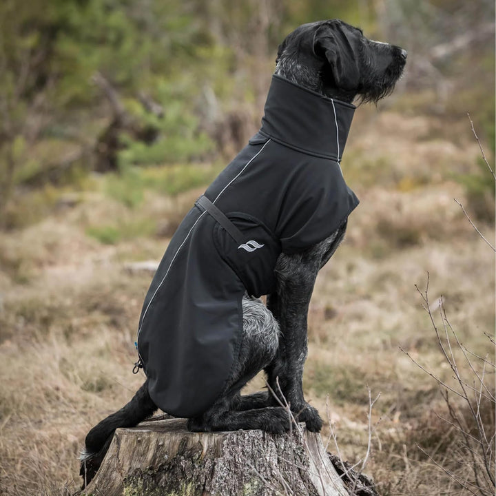 Back on Track Hundemantel Bark Allround schwarz (35 cm) 35 cm Schwarz, 35 cm Schwarz