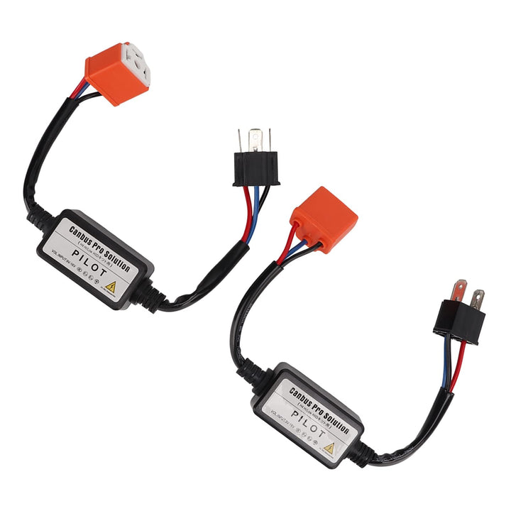 2 STÜCKE LED-Widerstand Keramikkopf H4 Lampentyp 35 W 12 V LED-Lampe Dekodierung Fehlerbeseitigung L