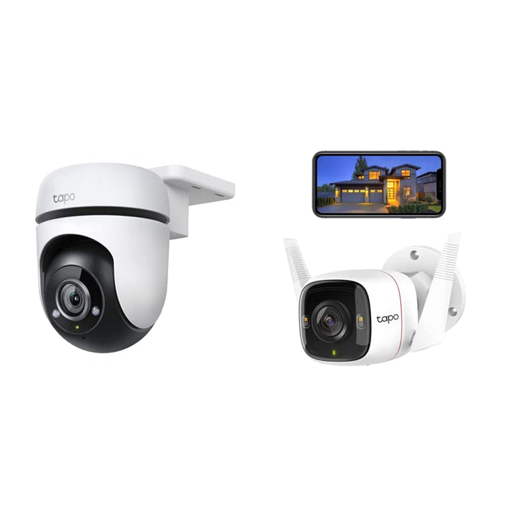 TP-Link Tapo C500 WLAN-Überwachungskamera für den Aussenbereich, 360 Grad, Auflösung 1080p &amp; Tapo C3