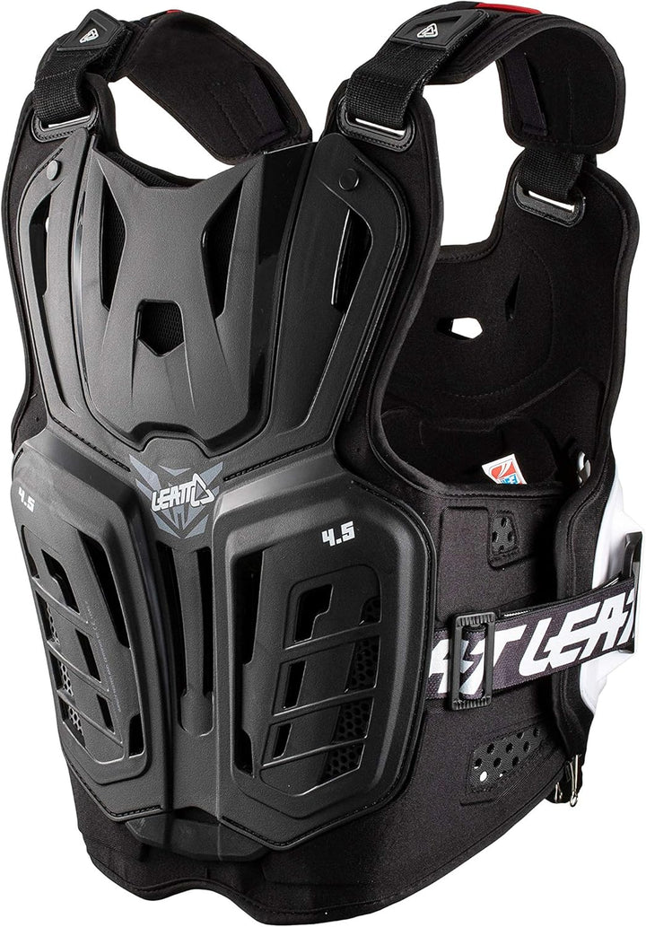 Leatt Brustschutz 4.5 Einheitsgrösse Schwarz, Einheitsgrösse Schwarz