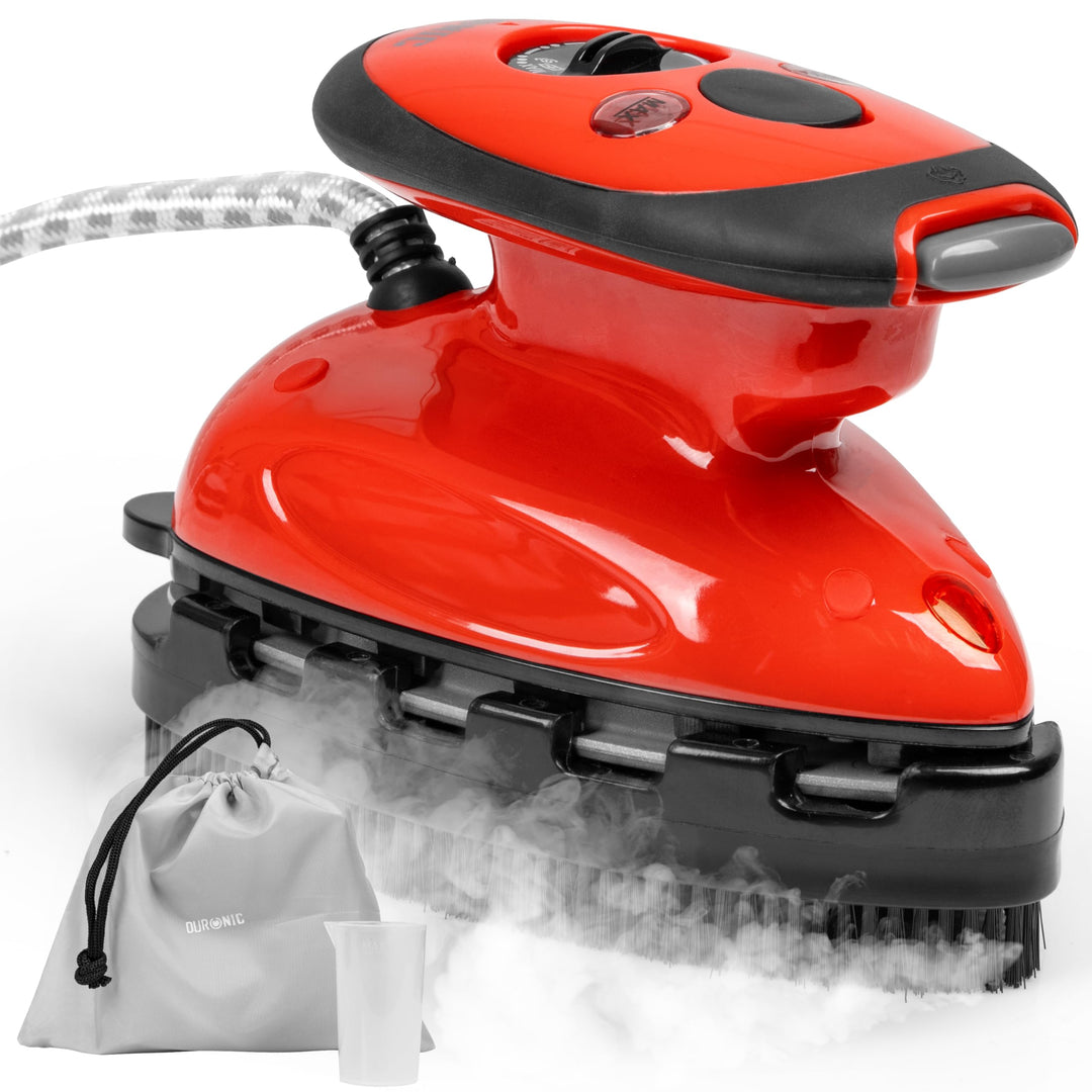 Duronic SI2 RD Mini Reisebügeleisen, 375W Mini Bügeleisen, Dampfbügeleisen 50ml Wassertank, kleines