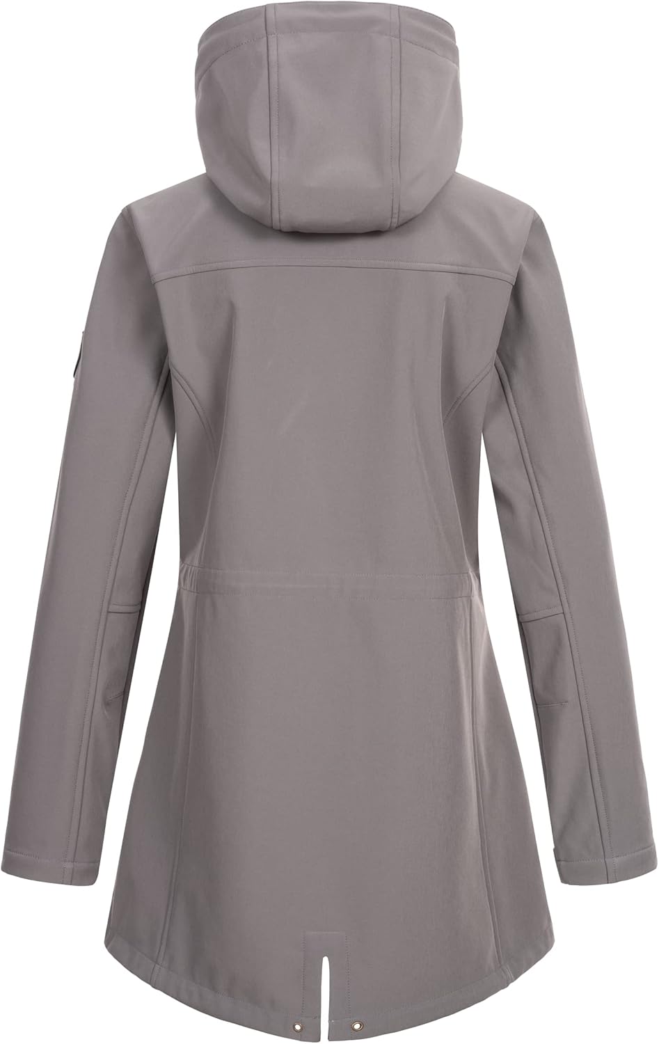 Ankerglut Damen Softshellmantel Kurzmantel mit Kapuze Gefüttert Übergangsjacke #Ankerglutbrise Softs