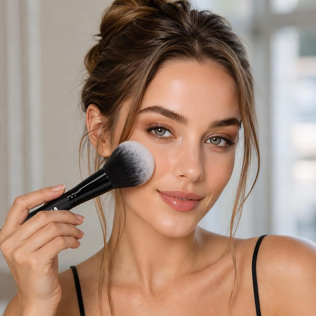 DUcare Pinselset Makeup 27 Stücke Professional Make up Matte Premium Hair Kabuki Foundation Pinsel B