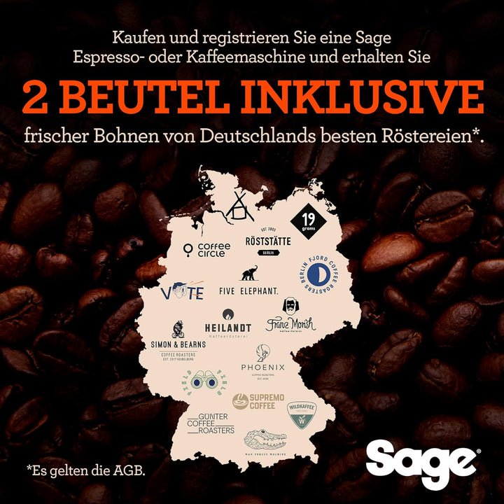 Sage - The Dose Control Pro - Präzisionskaffeemühle, Silber, Silber
