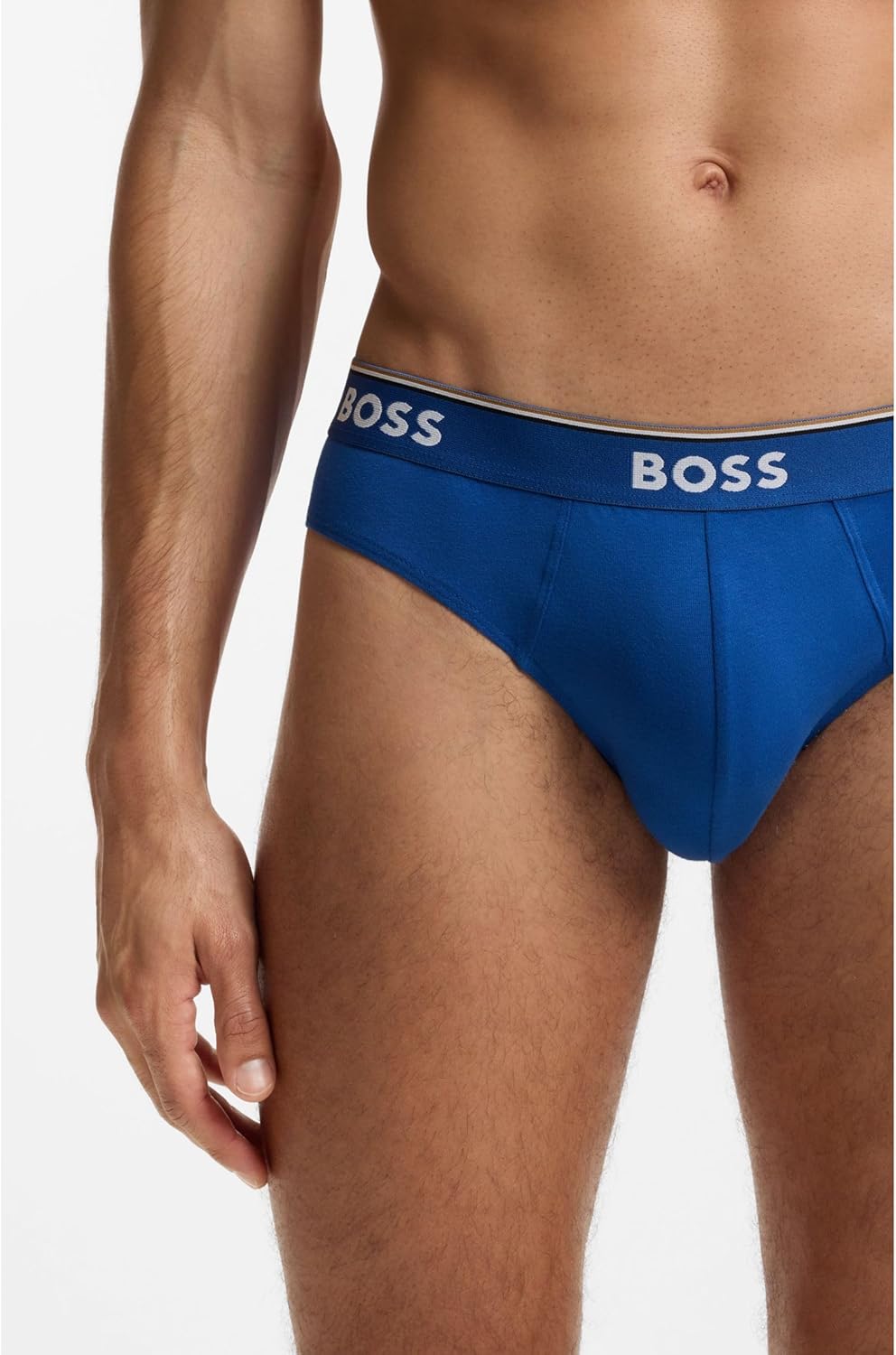 BOSS Herren Power Slips Briefs Unterhosen Cotton Stretch 3er Pack Set: Slips+Boxershorts XL New - Op