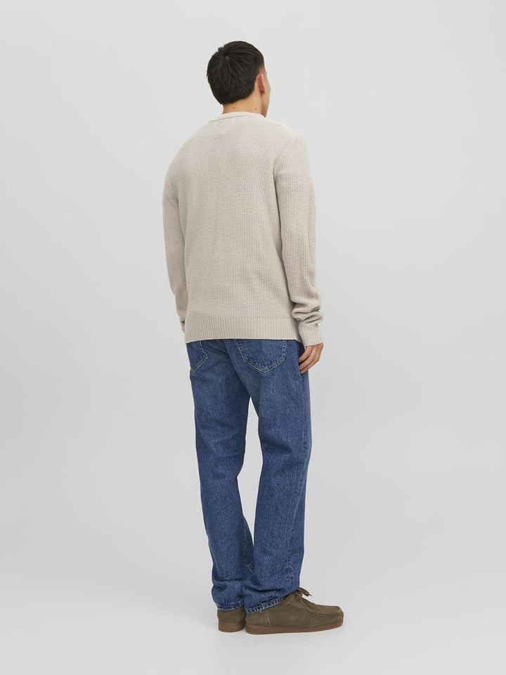 JACK & JONES Herren Jorkyle Knit Crew Neck Strickpullover, Atmosphere