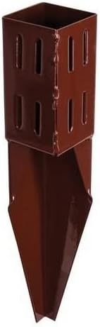 FIXMAN 935341 Halterung Zaun-Palisade 100 x 100 mm 1 stück (1er Pack), 1 stück (1er Pack)