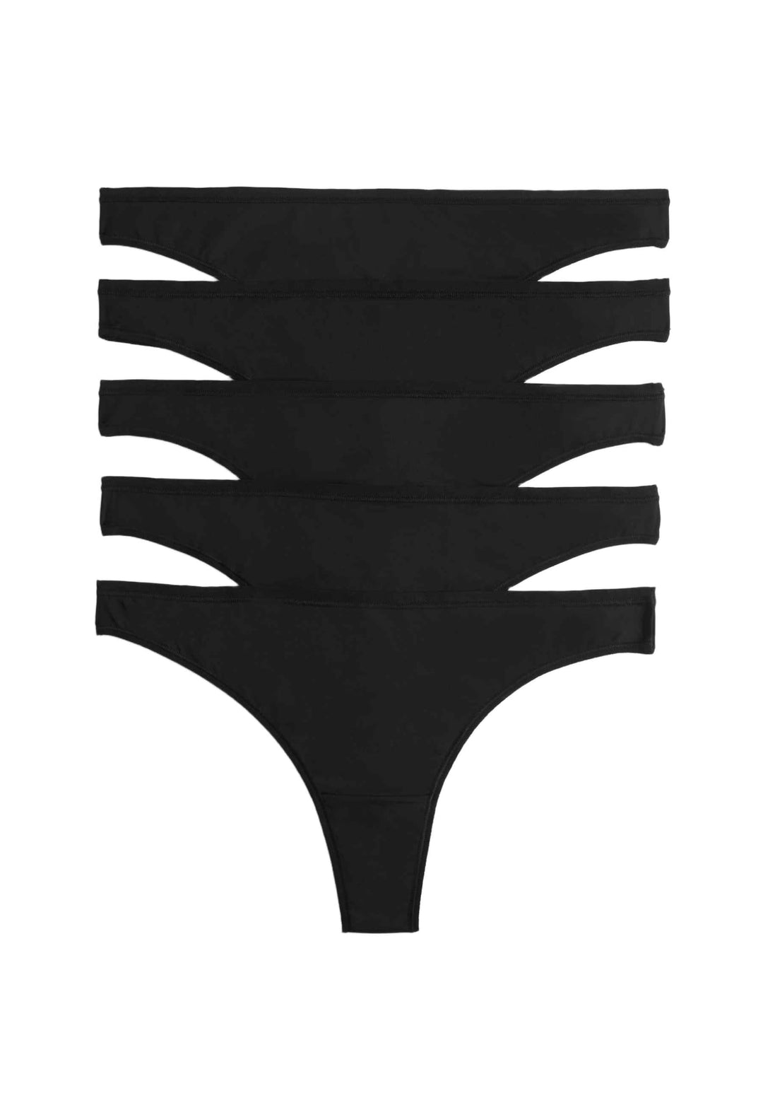 Marks & Spencer 5Er-Pack Tief Sitzende Tangas Aus Mikrofaser Damen, 34