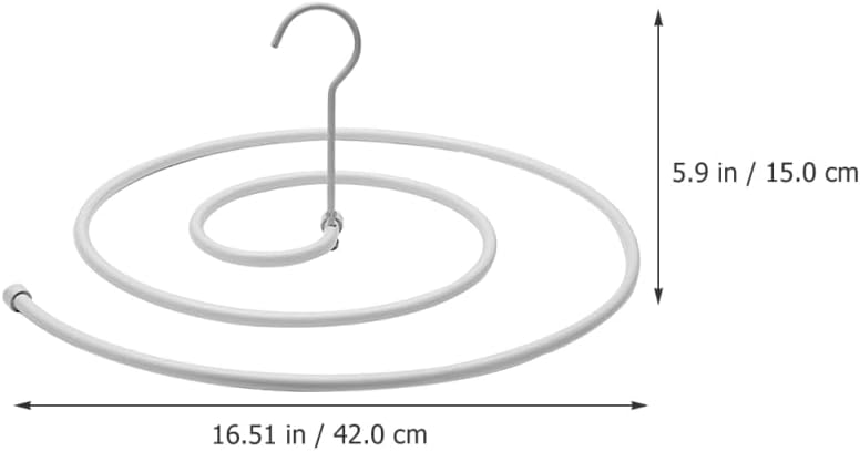 Edelstahl Spiral Wäscheständer Trockengestell Platzsparend Schwerlast Hängend Für Bettdecken Und Bet