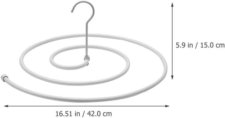 Edelstahl Spiral Wäscheständer Trockengestell Platzsparend Schwerlast Hängend Für Bettdecken Und Bet