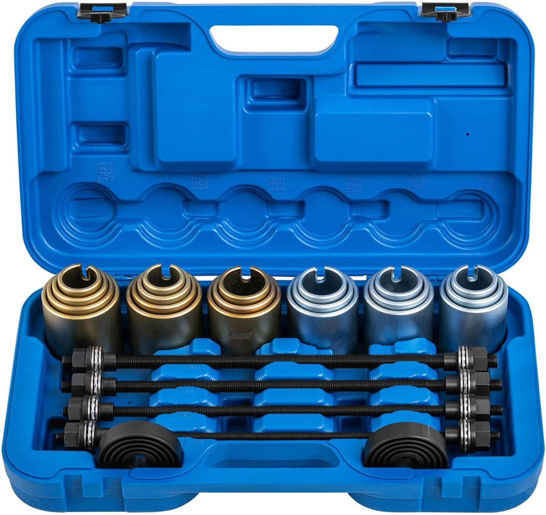 MSW MSW-SPS-22 Druckhülsensatz für Radlager und Fahrwerksbuchsen Radlagerwerkzeug Radlager Abzieher