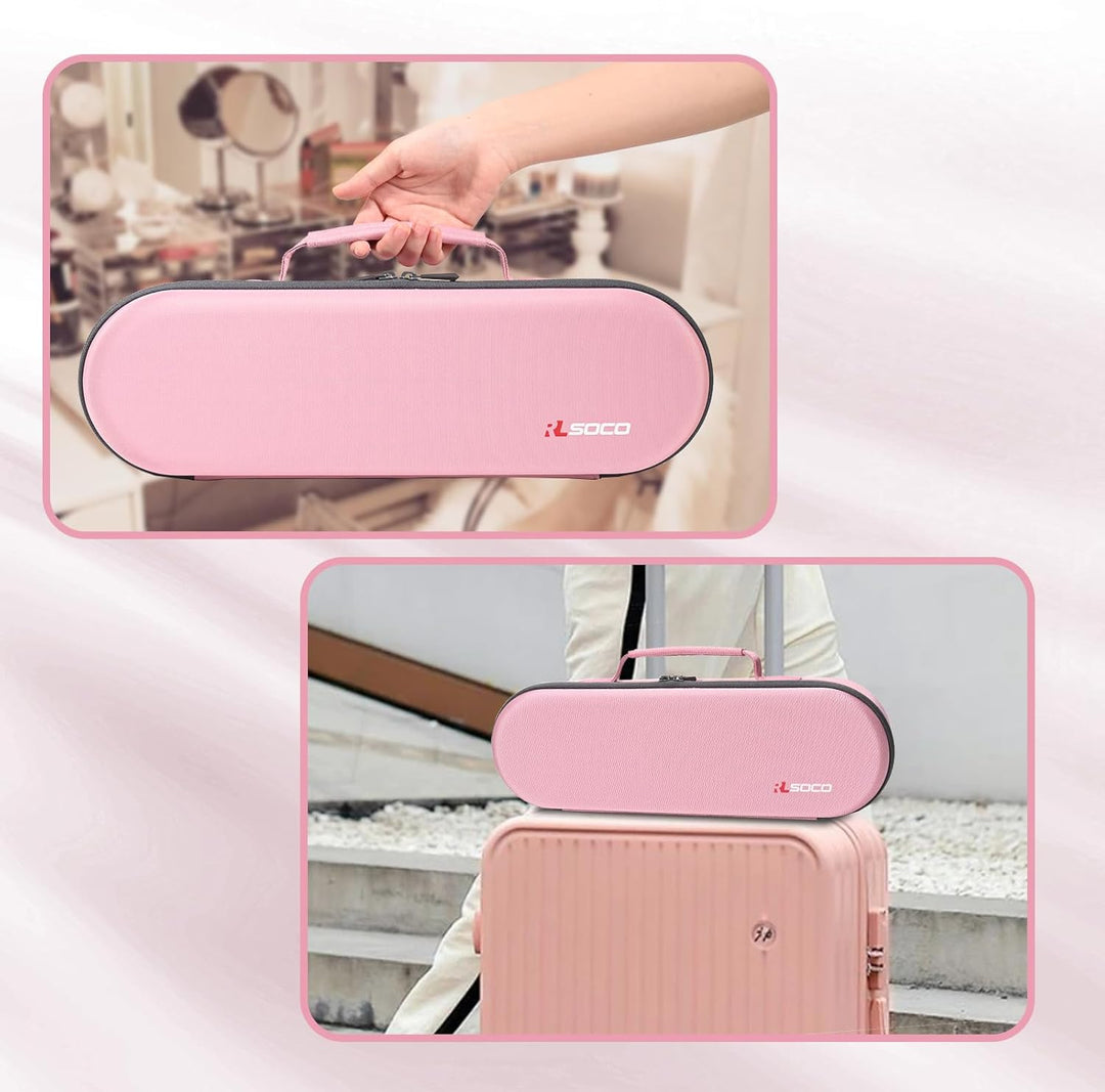 RLSOCO Tasche für Dyson Supersonic r Haartrockner HD17 - Rosa (Hinweis: Nicht kompatibler Diffusor)
