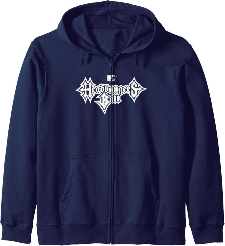 MTV Headbangers Ball Metal Text Kapuzenjacke
