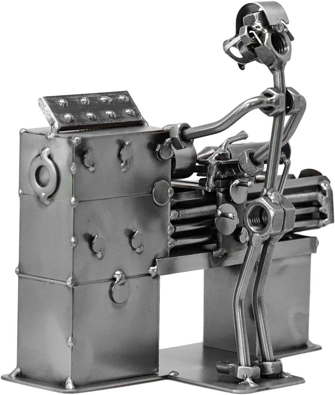 metalman24 Schraubenmännchen Dreher I Handarbeit I Geschenkidee I Metallfigur I Metallmännchen I Sta