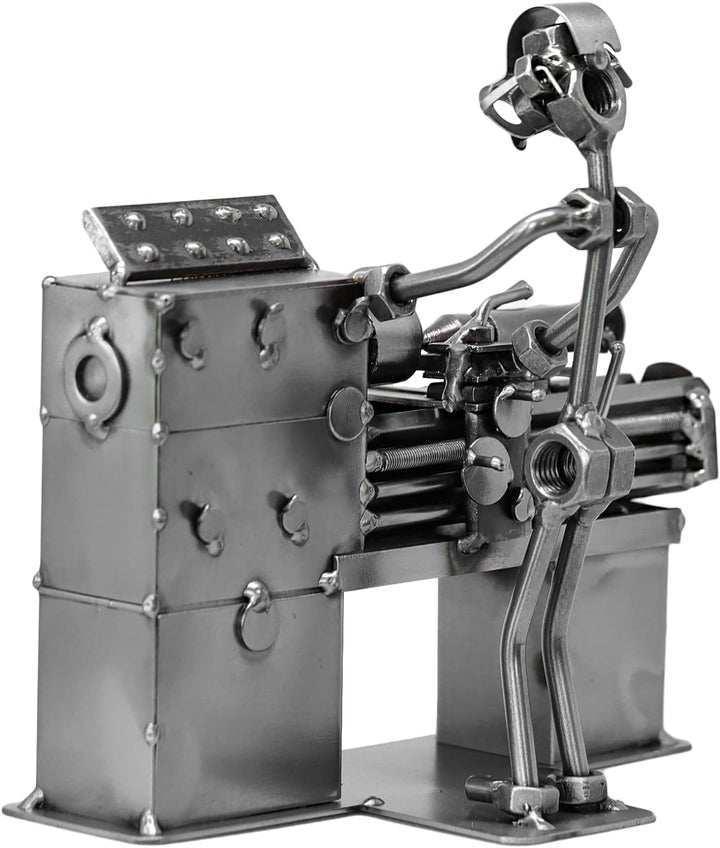 metalman24 Schraubenmännchen Dreher I Handarbeit I Geschenkidee I Metallfigur I Metallmännchen I Sta