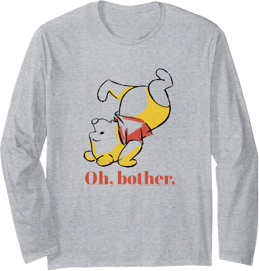 Disney Winnie The Pooh Somersault Transparent Oh Bother Langarmshirt