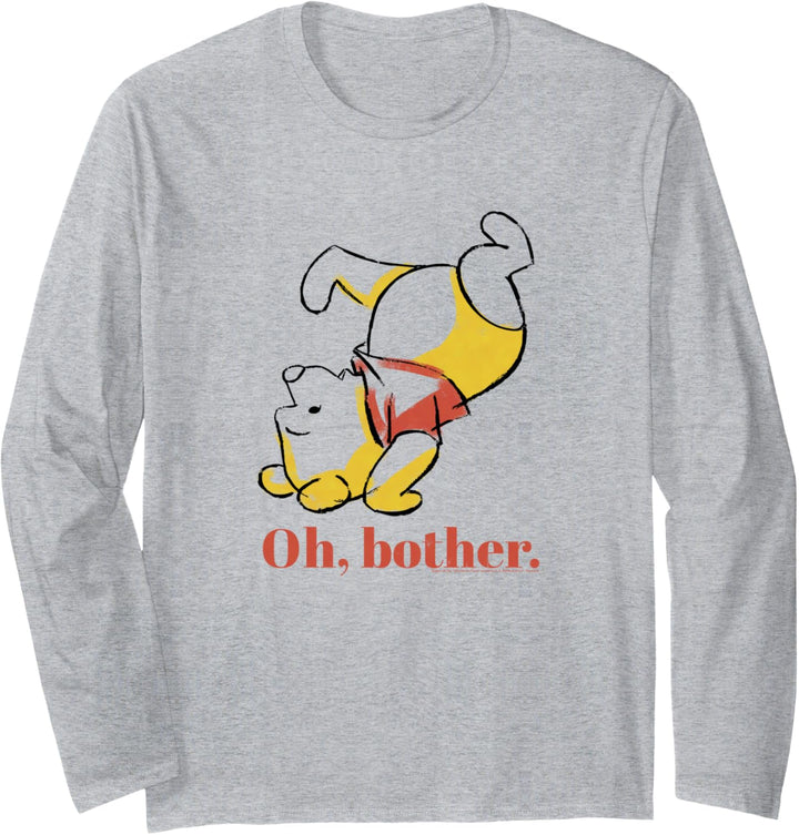 Disney Winnie The Pooh Somersault Transparent Oh Bother Langarmshirt