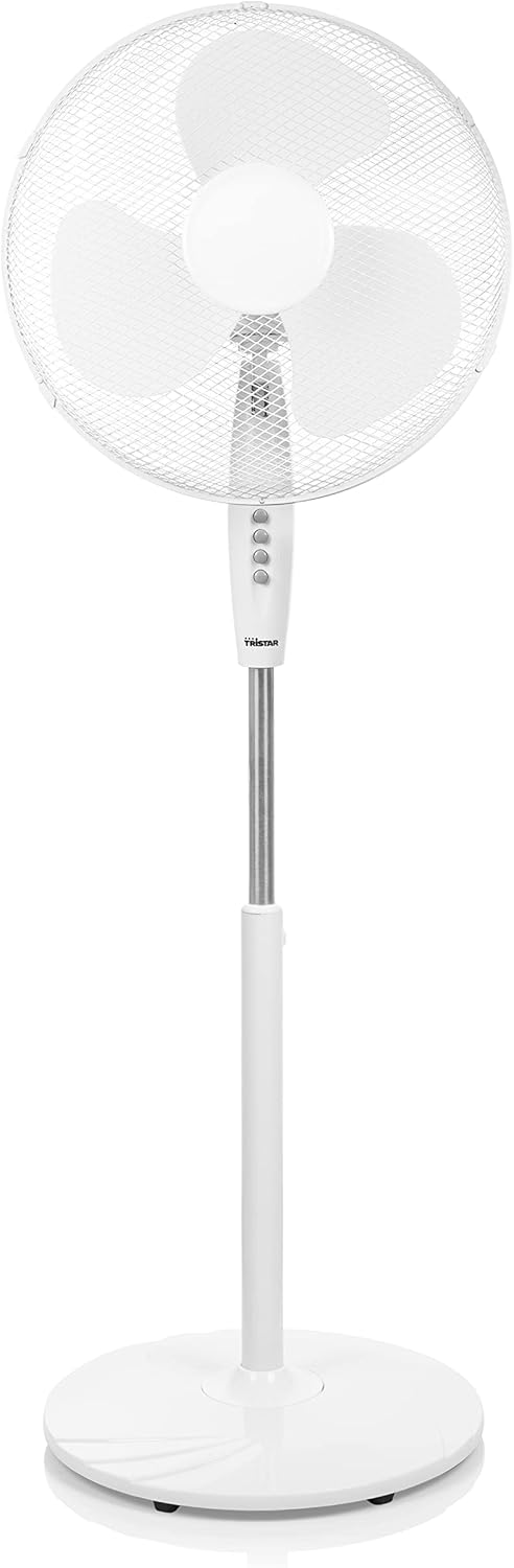 Tristar Standventilator – 40 cm Durchmesser/höhenverstellbar mit 3 Leistungsstufen, VE-5890