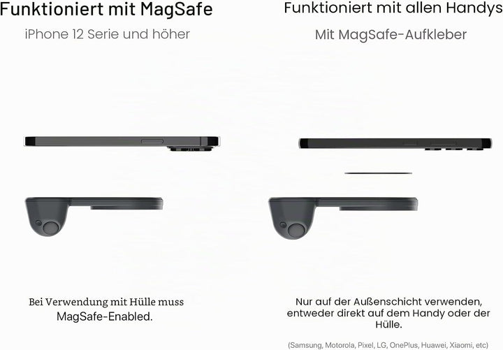 ShiftCam SnapShoe – Aufsteckbare Kaltschuh-Halterung für Montagezubehör – magnetische Halterung läss
