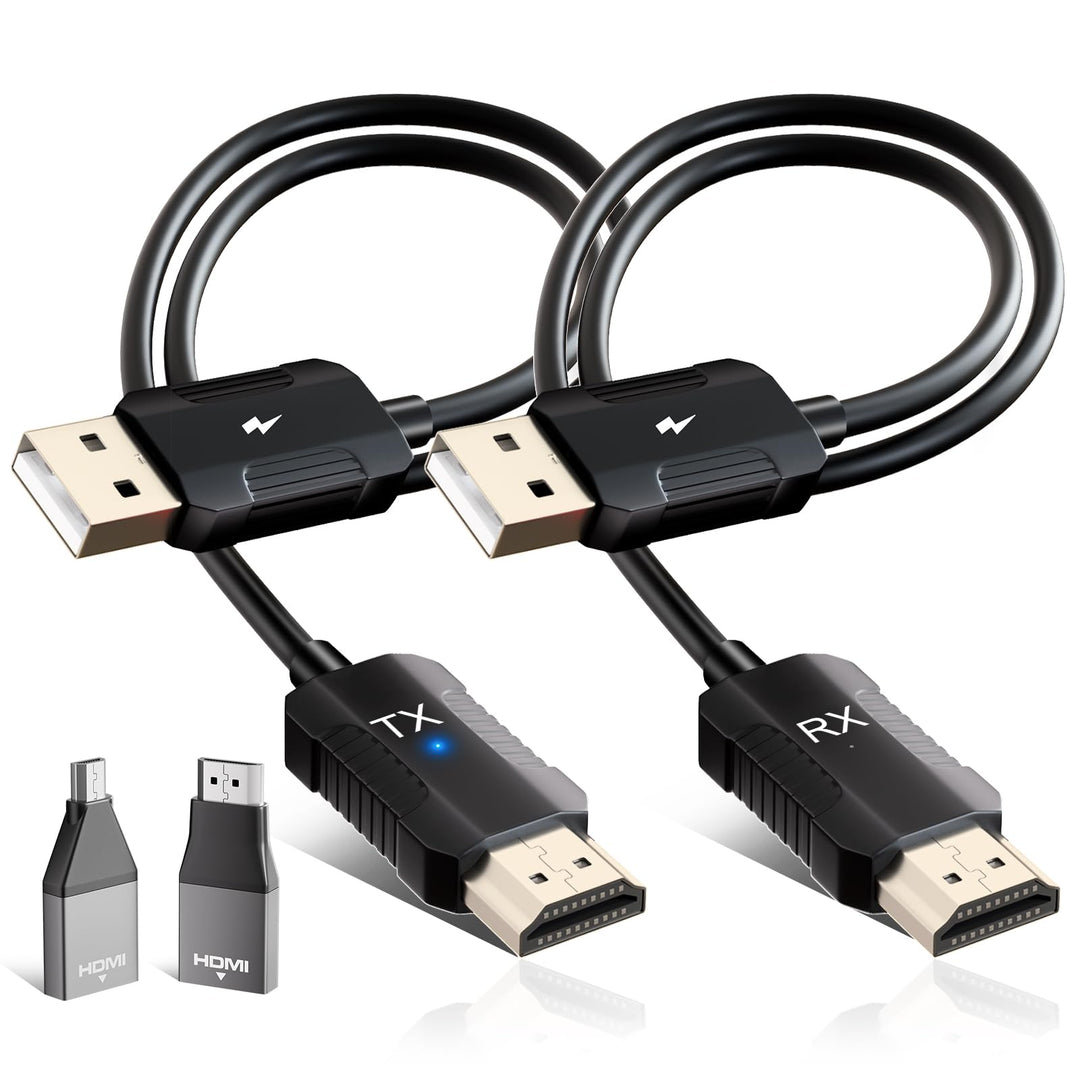 Wireless HDMI Transmitter and Receiver HDMI Wireless Adapter,Plug &amp; Play | 5.8G Kabellos hdmi drahtl