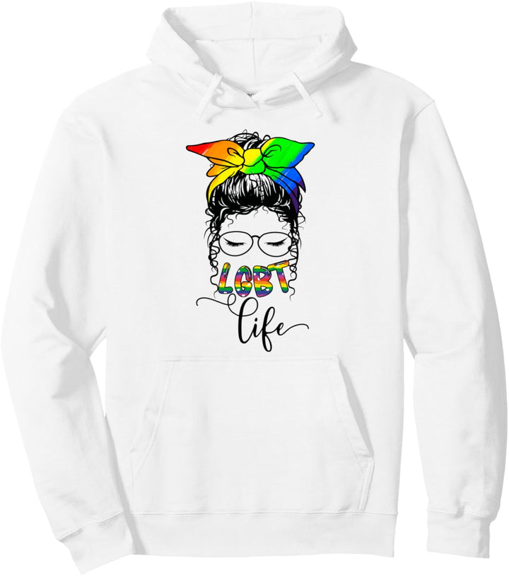LGBT Life Regenbogen Lesbisch Pärchen Geschenk Gay Pride Pullover Hoodie