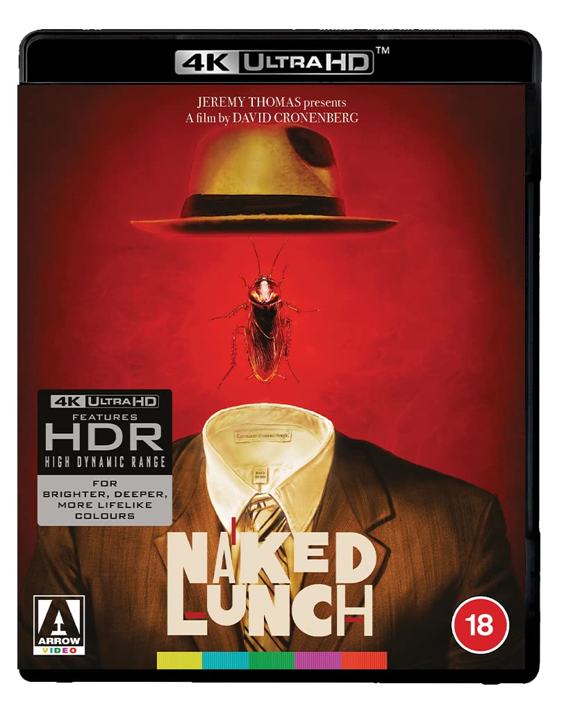 Naked Lunch 4K UHD [Blu-ray] [Region Free], Blu-ray