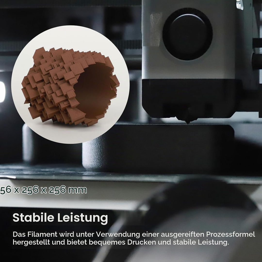 kexcelled PLA CF Kohlefaser Filament 1,75mm Modifiziertes Carbon Fiber Material Verbesserte Zähigkei