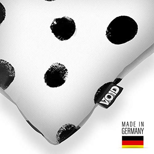 VOID Black Dots Kissenbezug Kissenhülle Sofakissen Kissen Deko Outdoor-Kissen Dekokissen, Kissen Grö