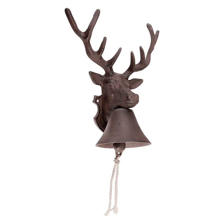 Esschert Design, Türglocke Hirsch, Gusseisen, 22 x 27 x 15 cm, DB41