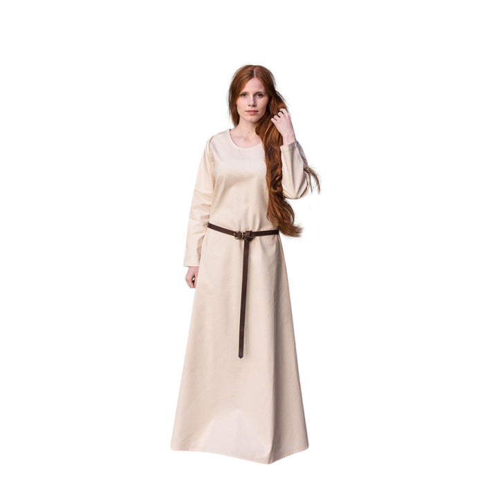 Burgschneider Mittelalter Unterkleid Freya - Natur S, S