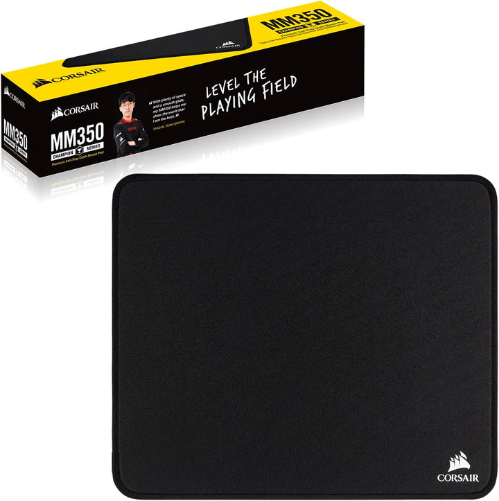 Corsair CH-9413520-WW MM350 Champion Series, Medium Premium Gaming Mauspad (Anti-Fray Cloth, Perform