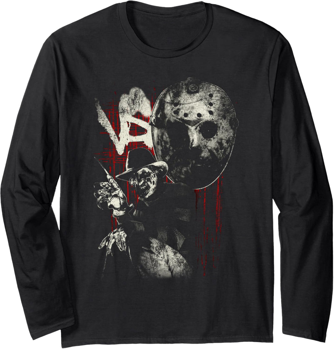 Freddy vs Jason Scratches Langarmshirt